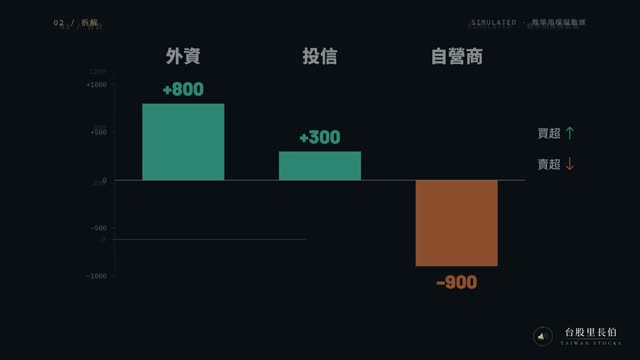 三大法人買賣超影片畫面